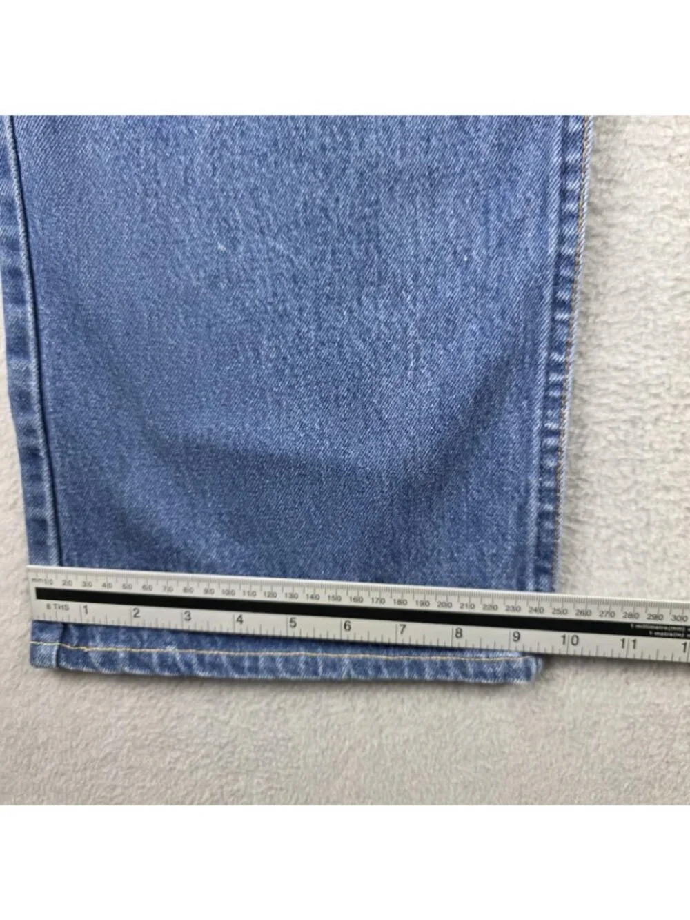 Levis 517 Orange Tab Jeans Mens 40x27 Blue Bootcut Medium Wash Denim USA Style